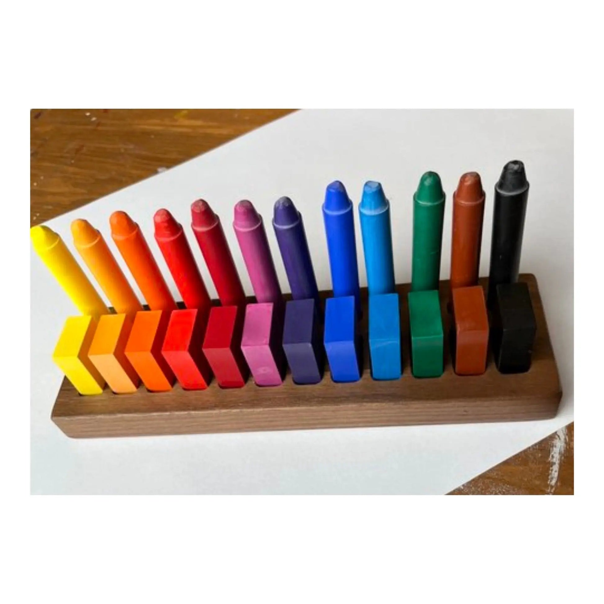 Crayon Holder - Walnut Wood - Alder & Alouette