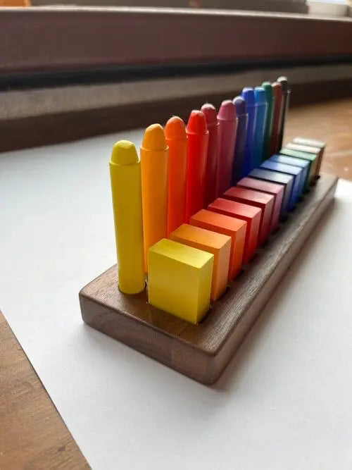 Crayon Holder - Walnut Wood - Alder & Alouette