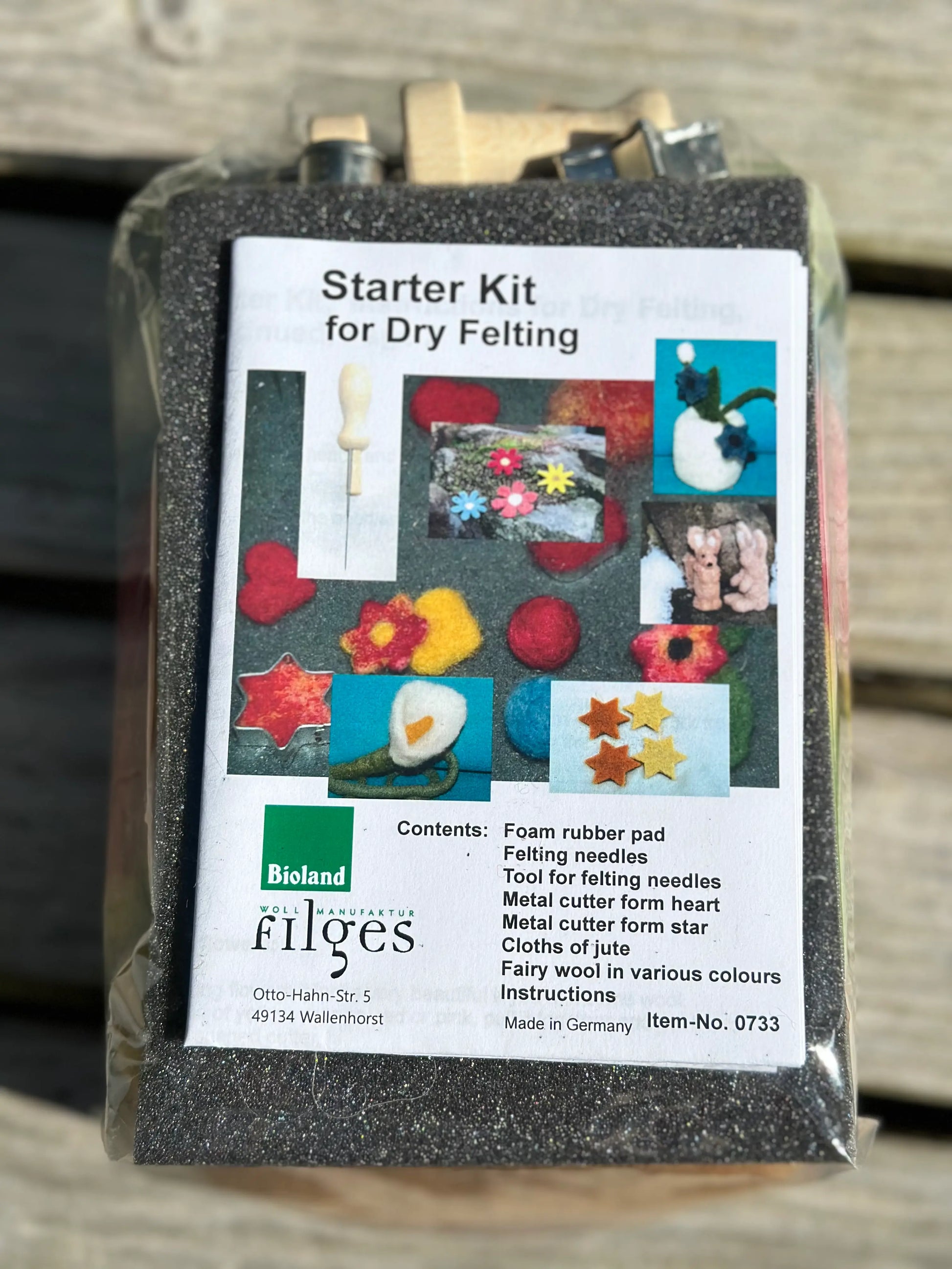 Needle Felting Starter Kit by Filges - Alder & Alouette