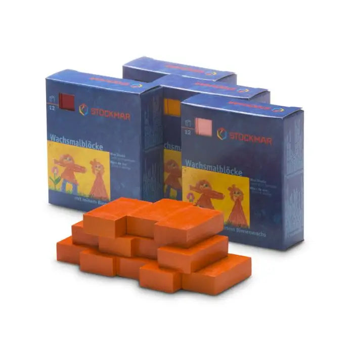 STOCKMAR, Replacement Block Crayons Individual Colors