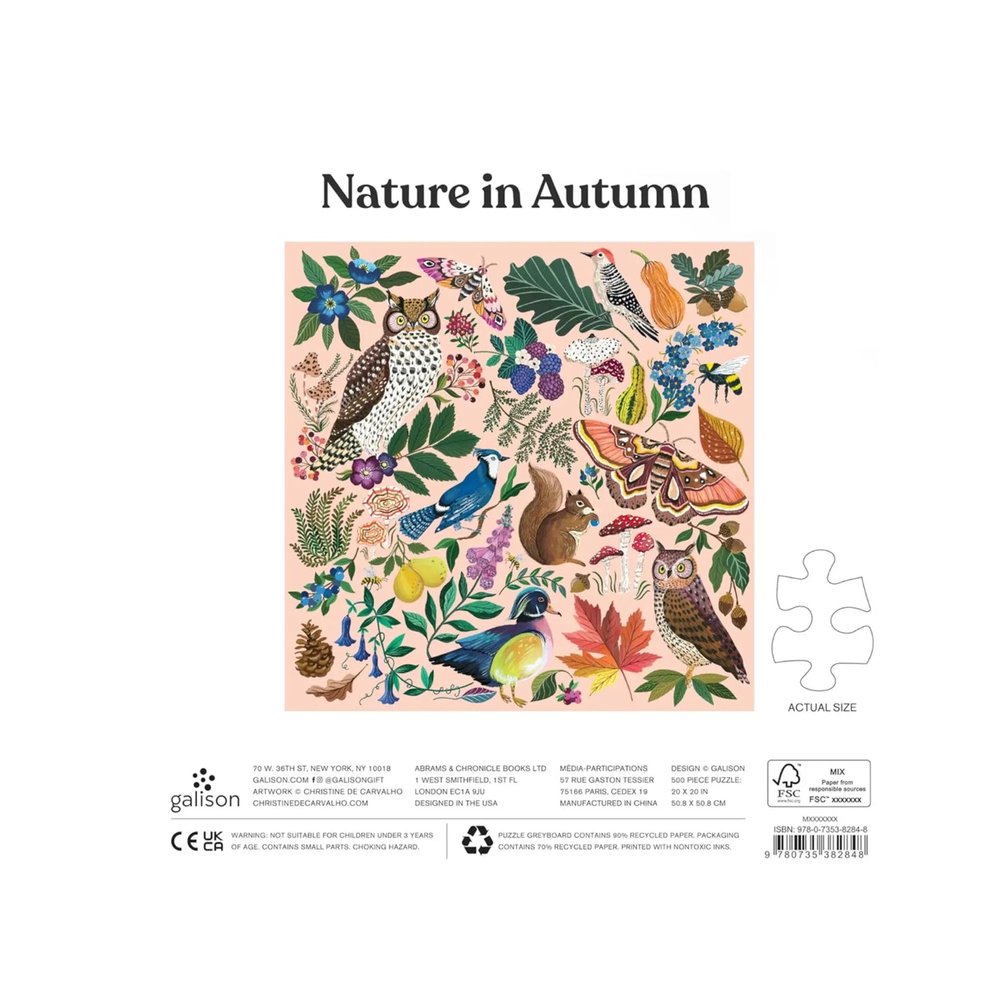 Nature in Autumn Family Jigsaw Puzzle - Alder & Alouette