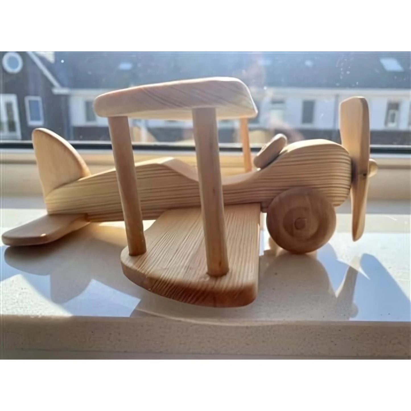 Wooden Toy Airplane - Debresk