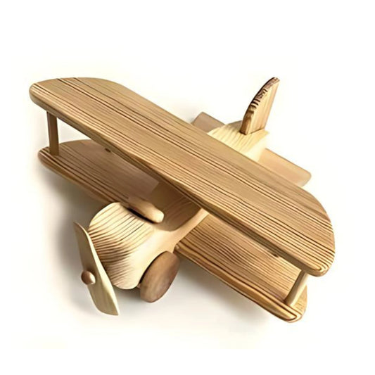 Wooden Toy Airplane - Debresk