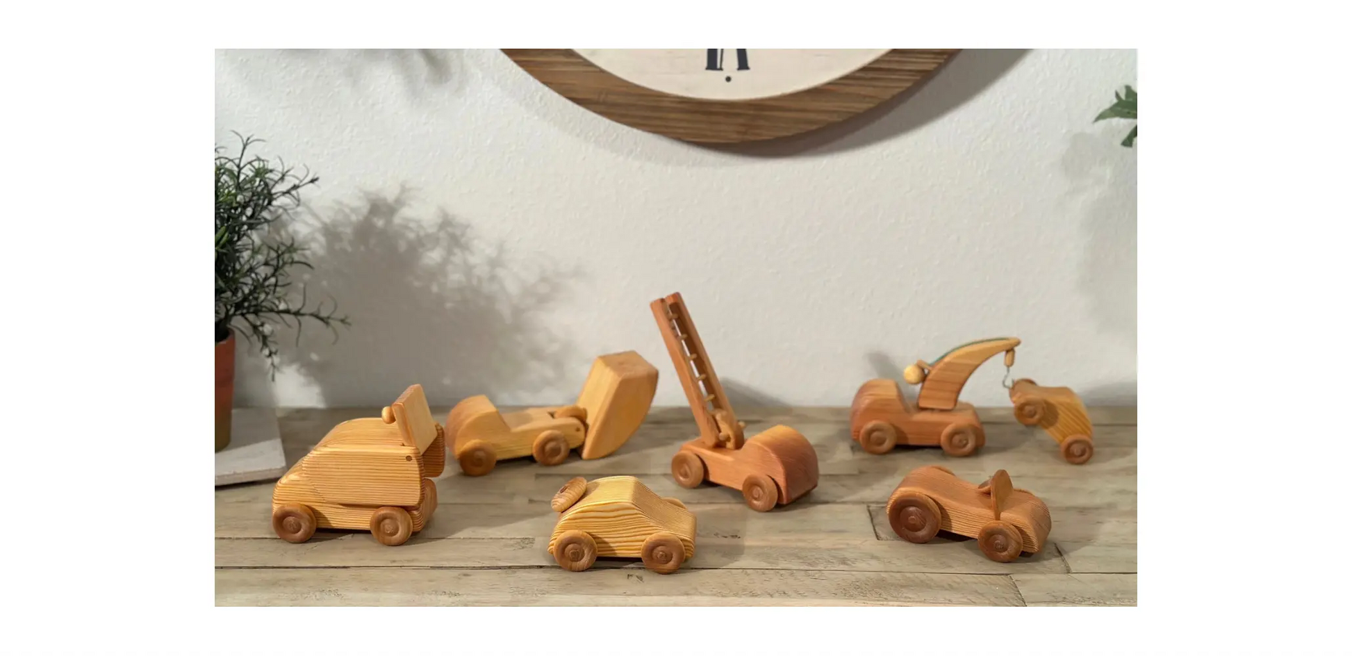 Waldorf Wooden Toys - Wooden Firetruck - Alder & Alouette