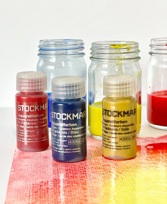 Stockmar Watercolors Primary Circle Colors