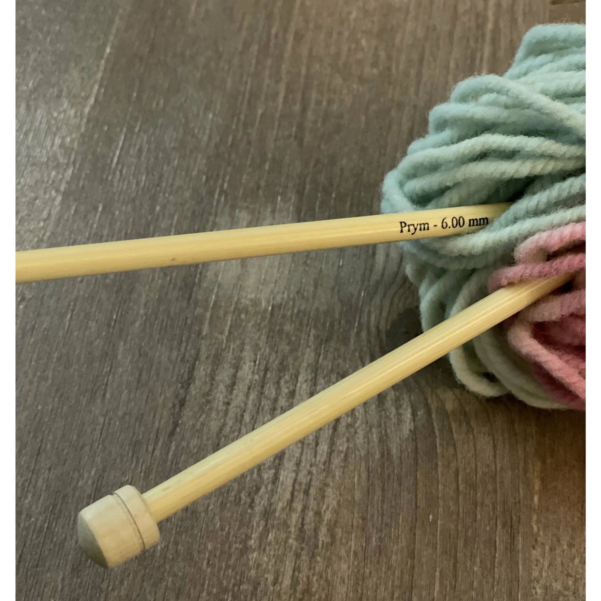 Prym Bamboo Single Point Knitting Needles, 13.4”