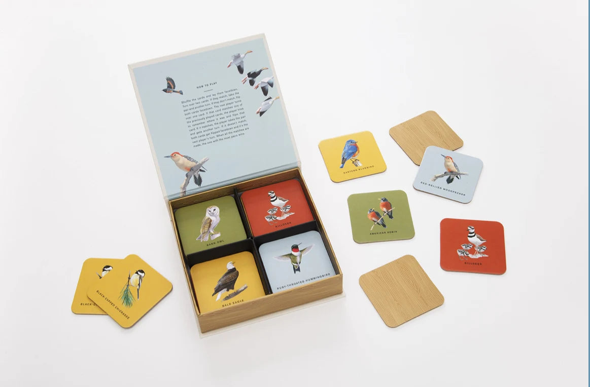 Memory game for birders