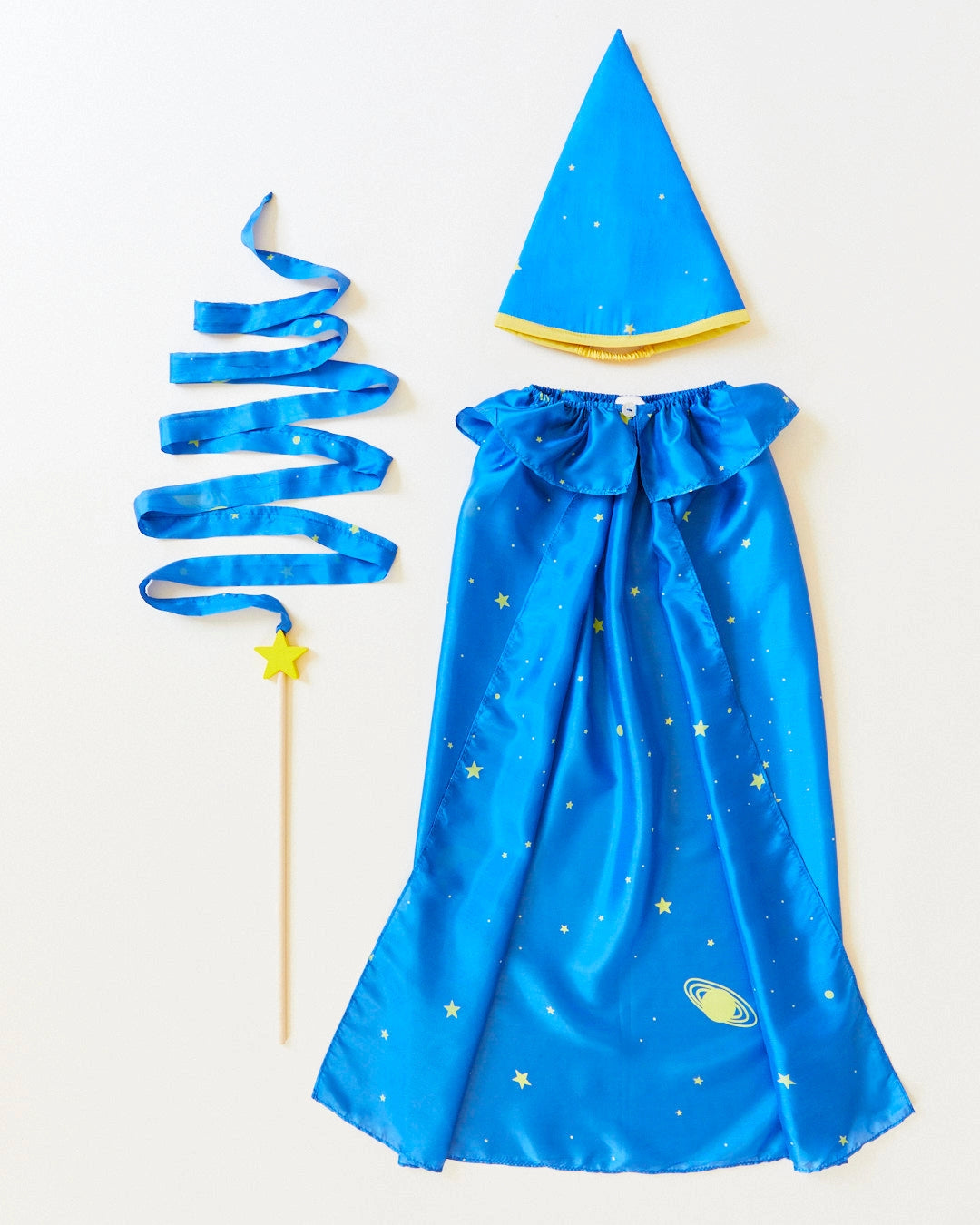 Star Silk Wizard Hat Dress Up Pretend Play