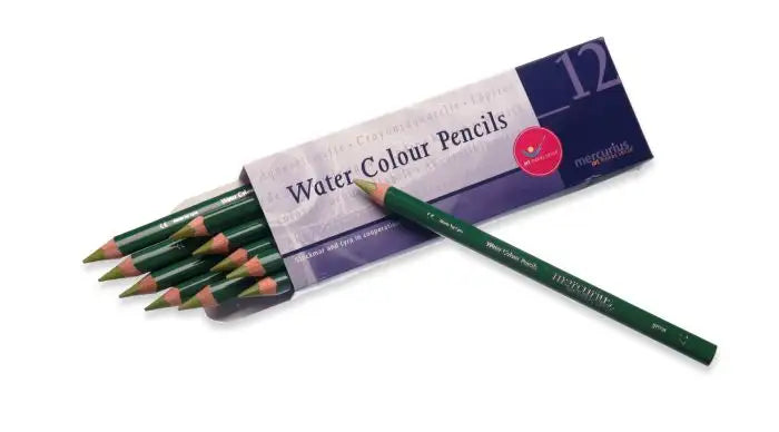 Water Color Pencils Mercurius Bulk Box Single Colors