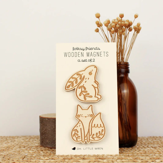 Woodland Animals Magnet Set - Alder & Alouette