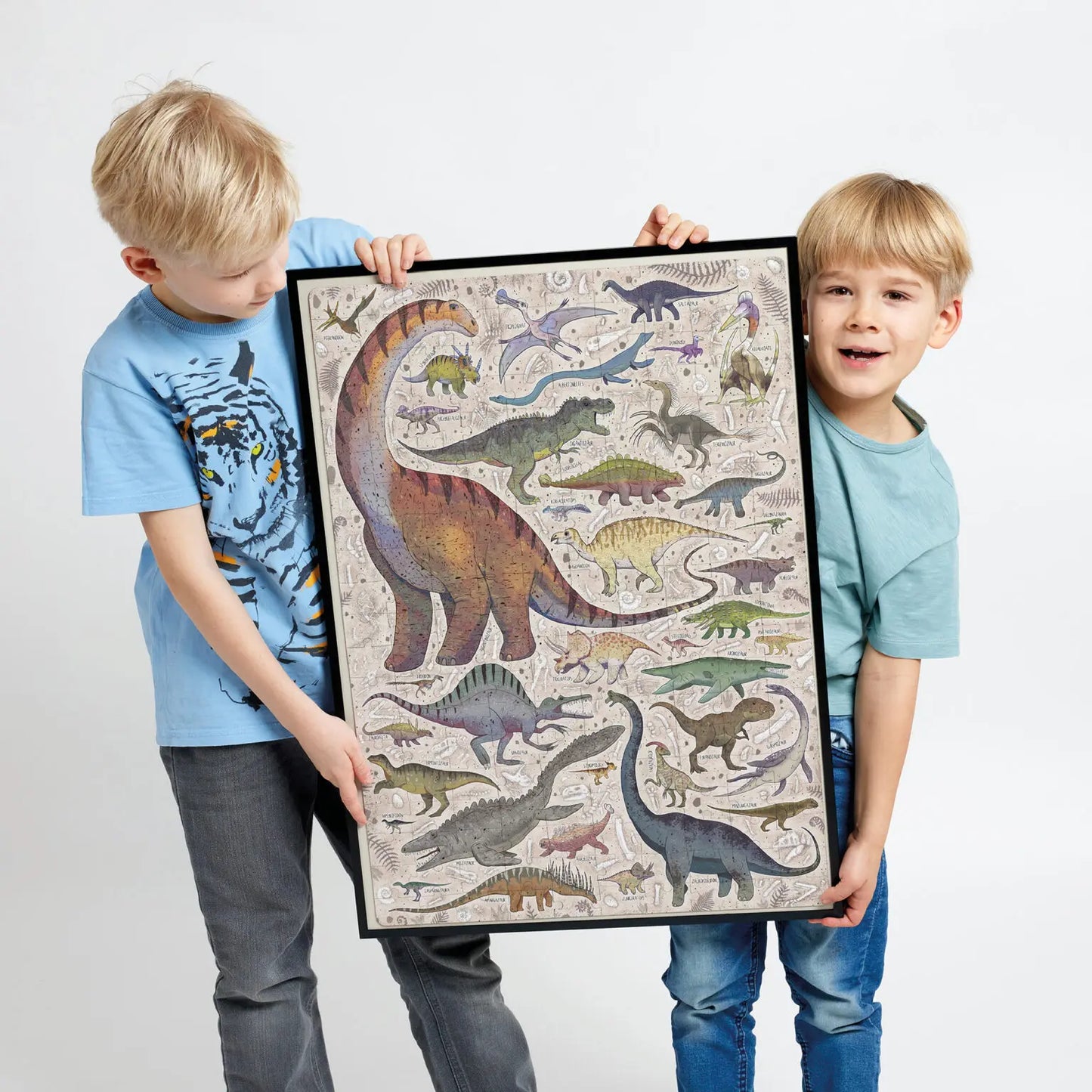 Dinosaurs Floor Puzzle for Kids, 200-piece - Alder & Alouette