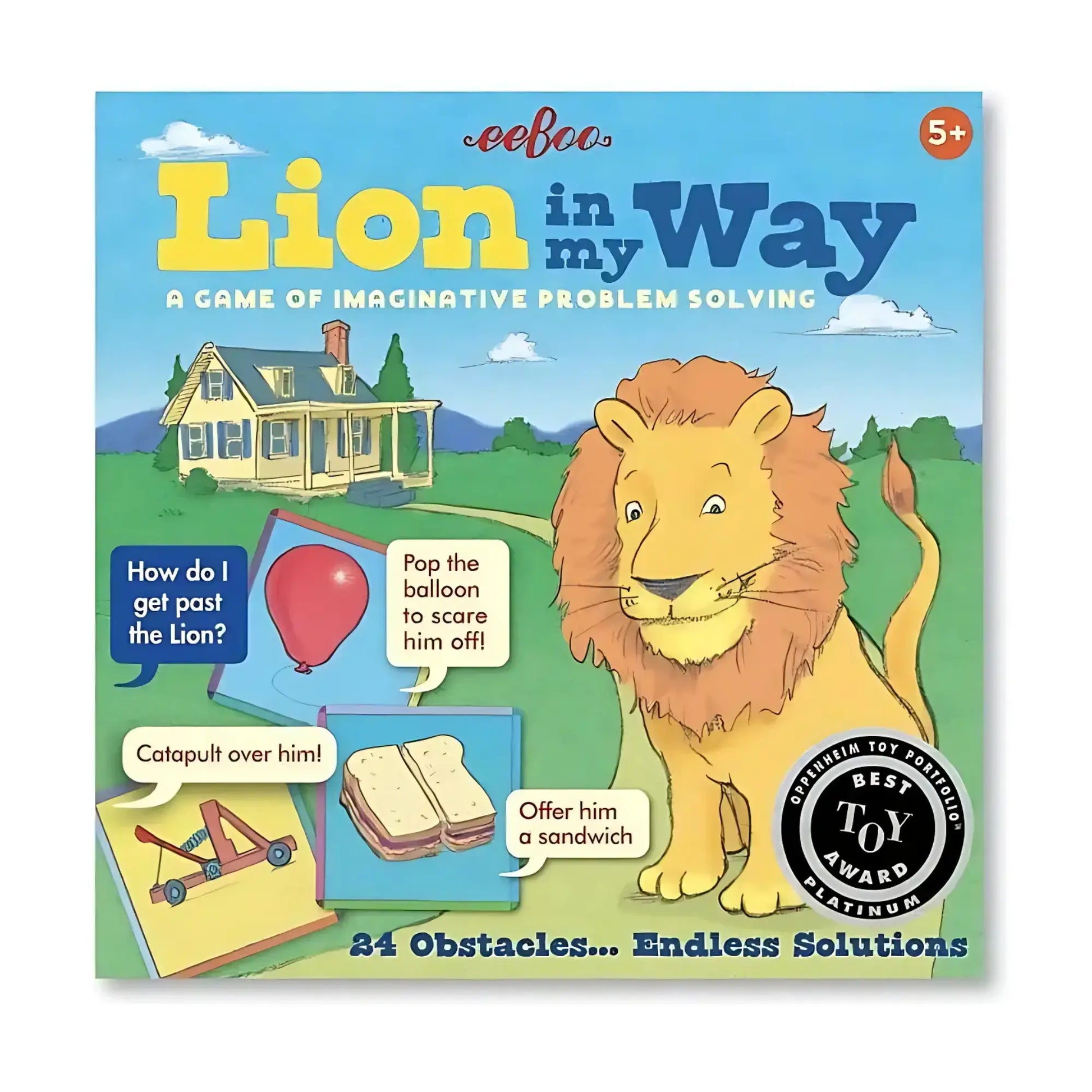 Lion in My Way | Creative Game | Preschool Game - Alder & Alouette