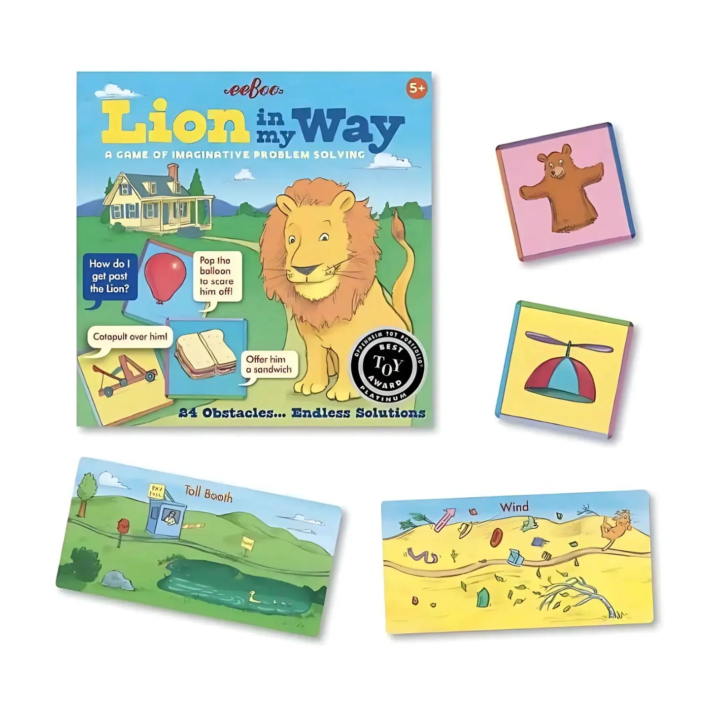 Lion in My Way | Creative Game | Preschool Game - Alder & Alouette