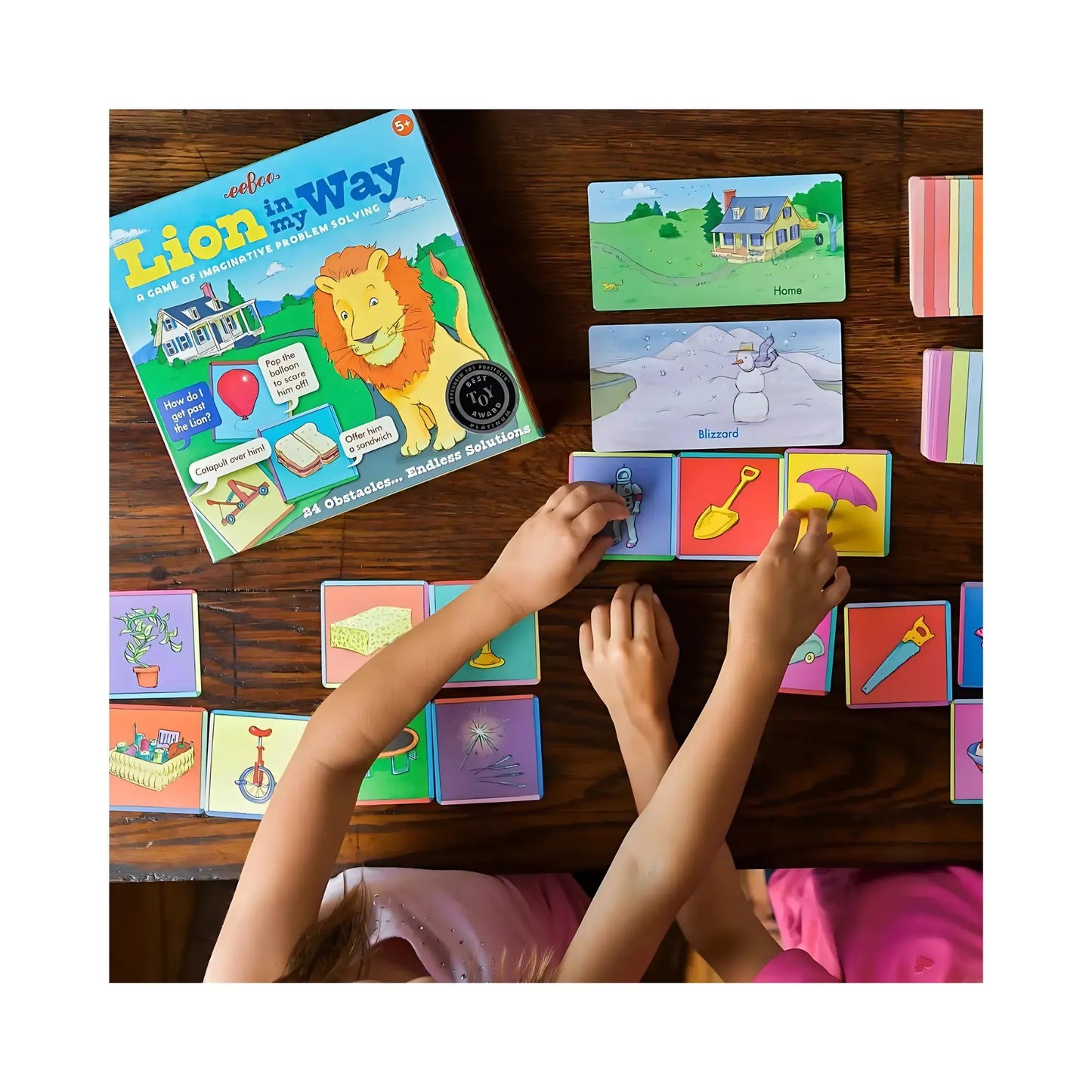 Lion in My Way | Creative Game | Preschool Game - Alder & Alouette