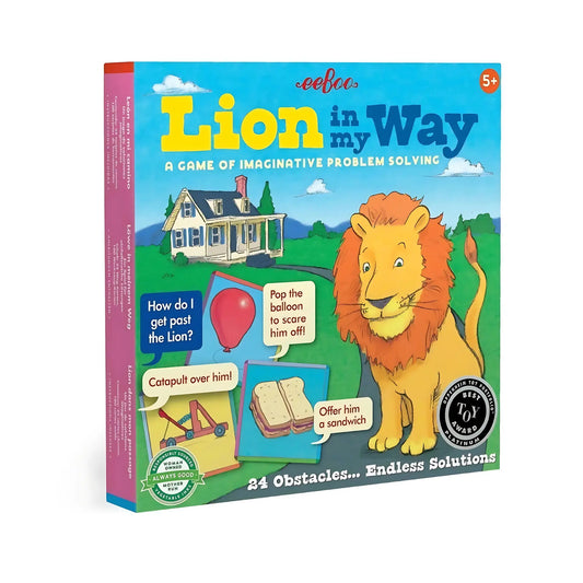 EeBoo, Lion in My Way Game | Creative Play - Alder & Alouette