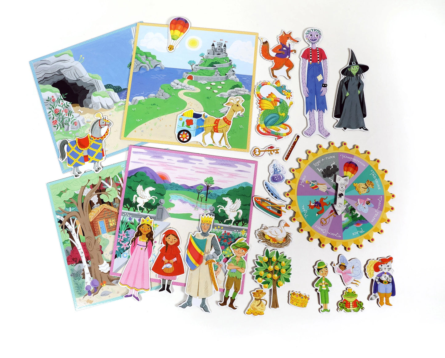 Fairytale Spinner Game | Preschool Games | eeBoo - Alder & Alouette