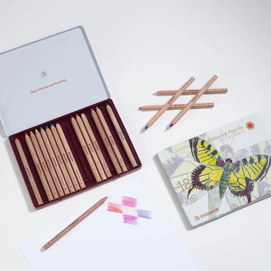 Stockmar Hexagonal Color Pencils - Alder & Alouette