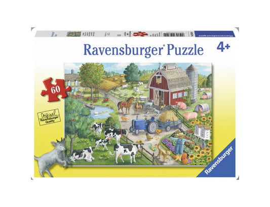 Farm Puzzle - 100 piece Jigsaw Puzzle - Alder & Alouette