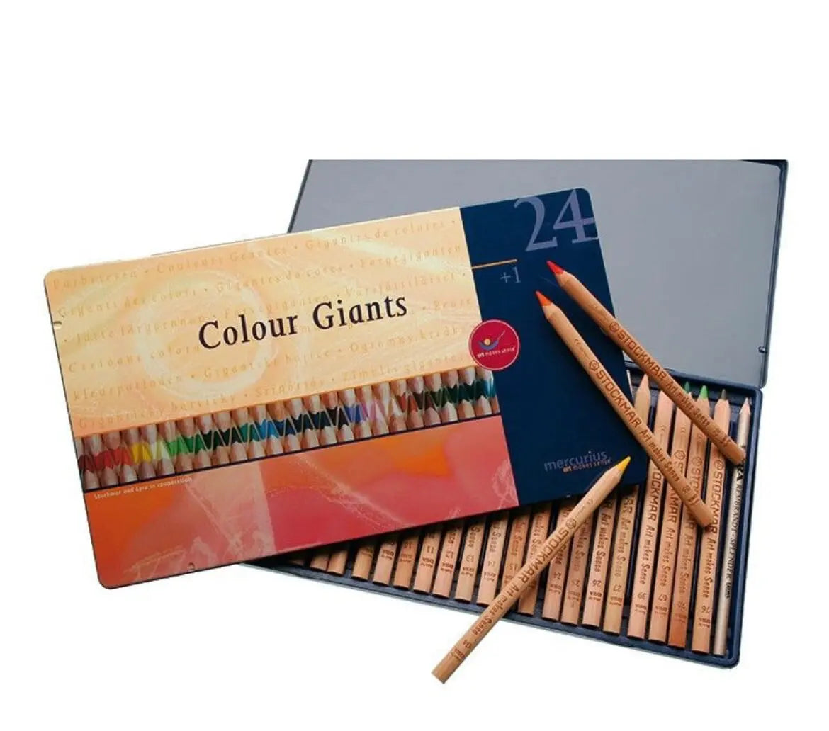 Art Makes Sense Colour Giants Waldorf Assortment in a Tin - Alder & Alouette