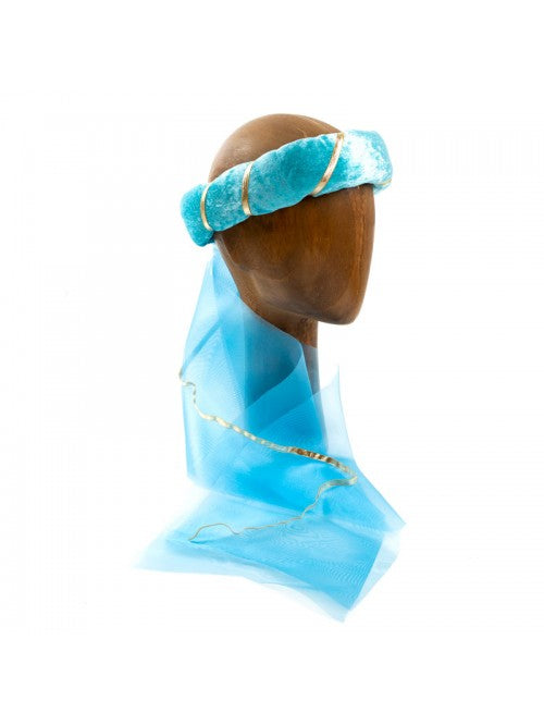 Princess Headband with Organza Ribbon