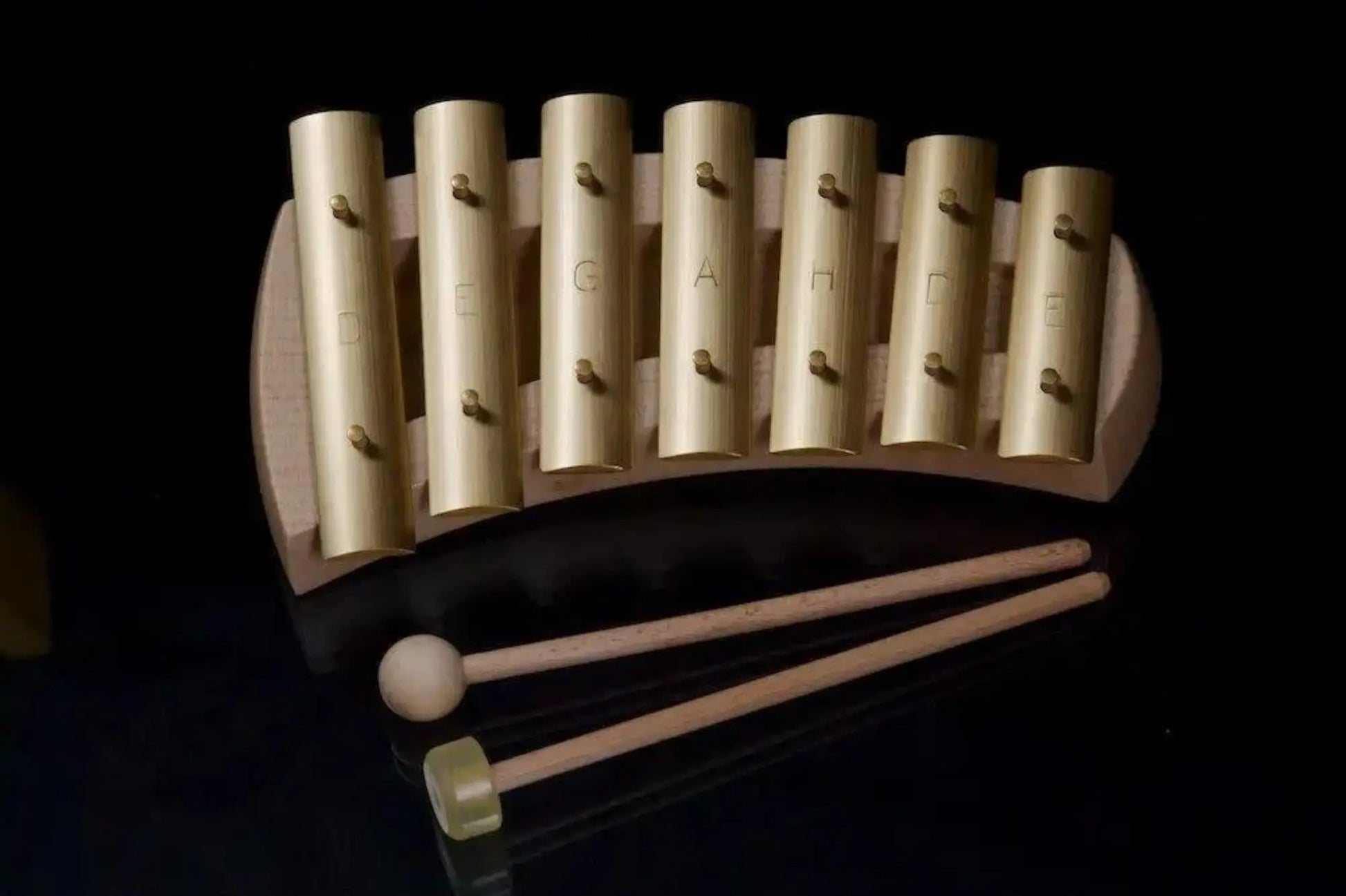 Auris Pentatonic Glockenspiel 7-Tone Curved - Alder & Alouette