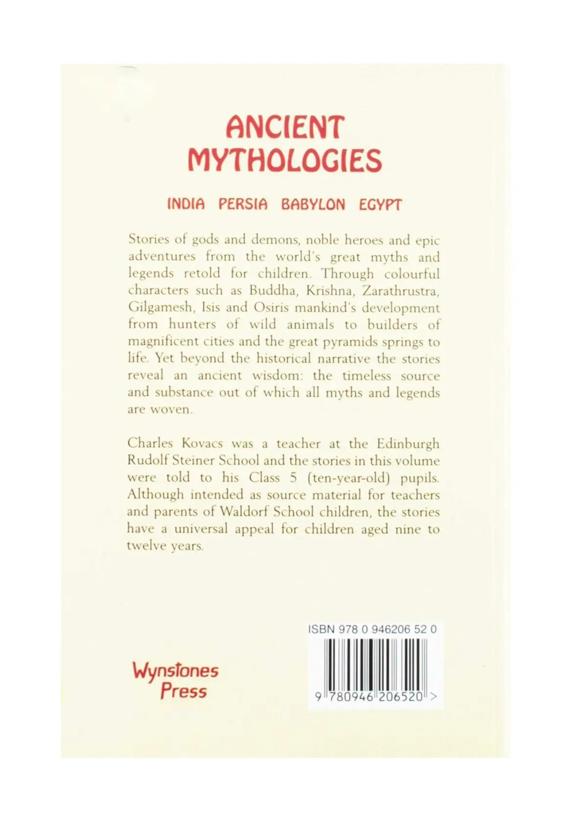 Ancient Mythologies : India, Persia, Babylon, Egypt Source Book - Alder & Alouette 