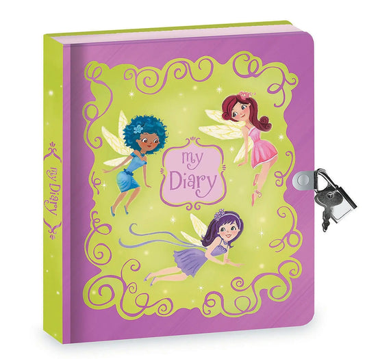 Fairy Diary with Lock & Key for Kids - Alder & Alouette