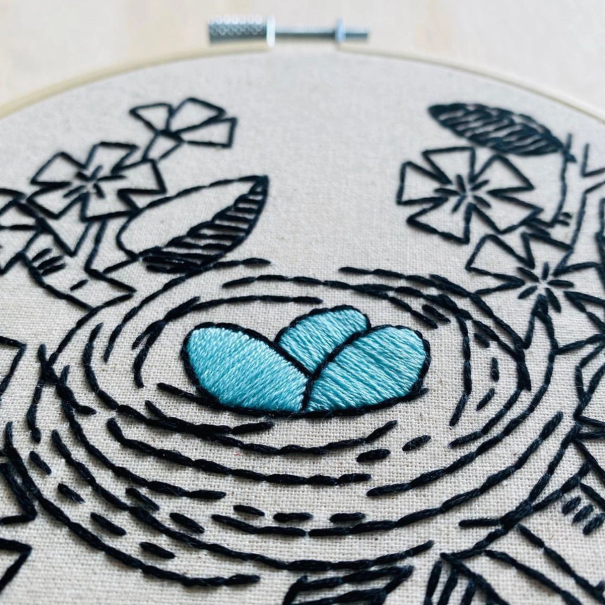 Spring Embroidery Kit - Spring Nest by Hook Line & Tinker - Alder & Alouette