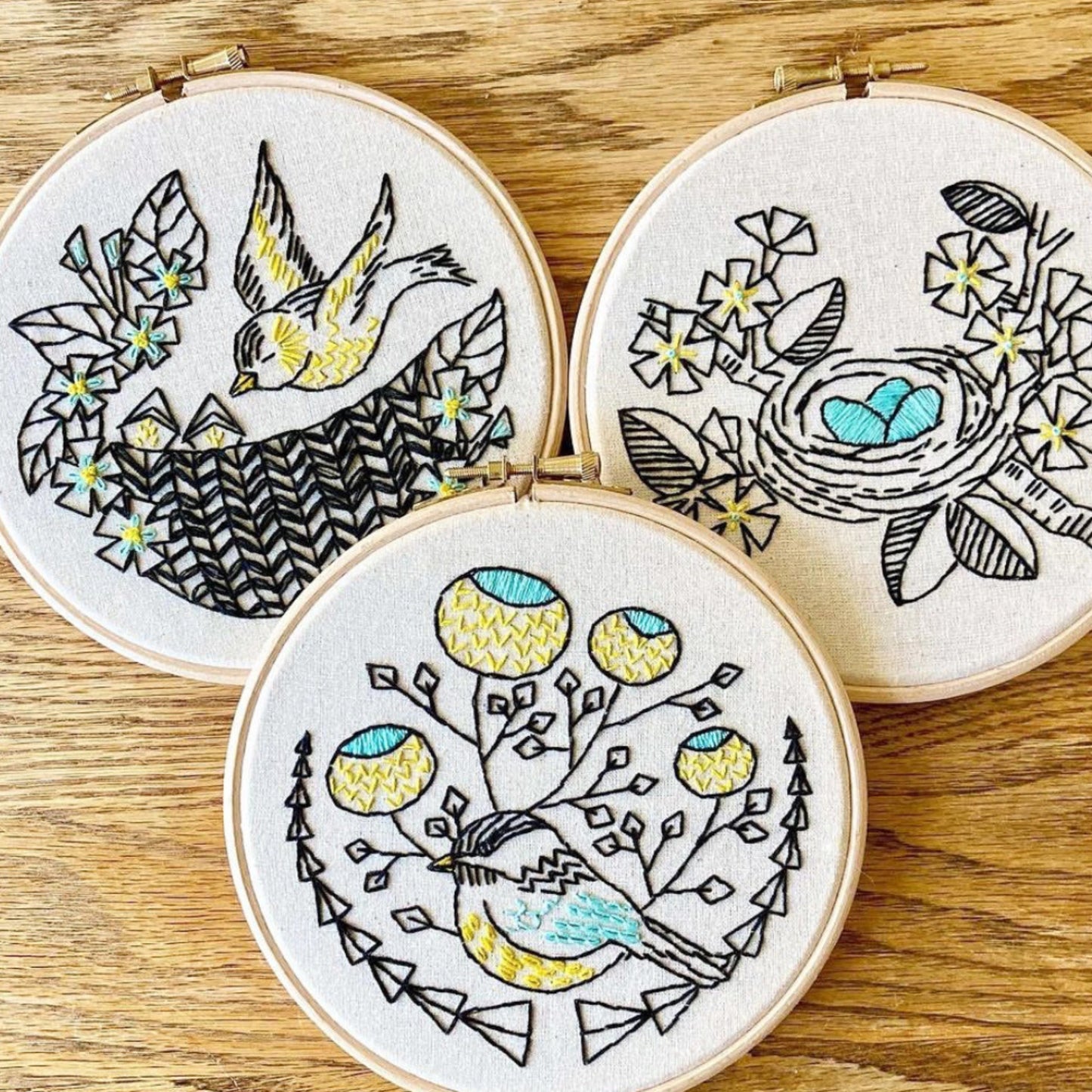 Spring Embroidery Kit by Hook Line & Tinker - Alder & Alouette