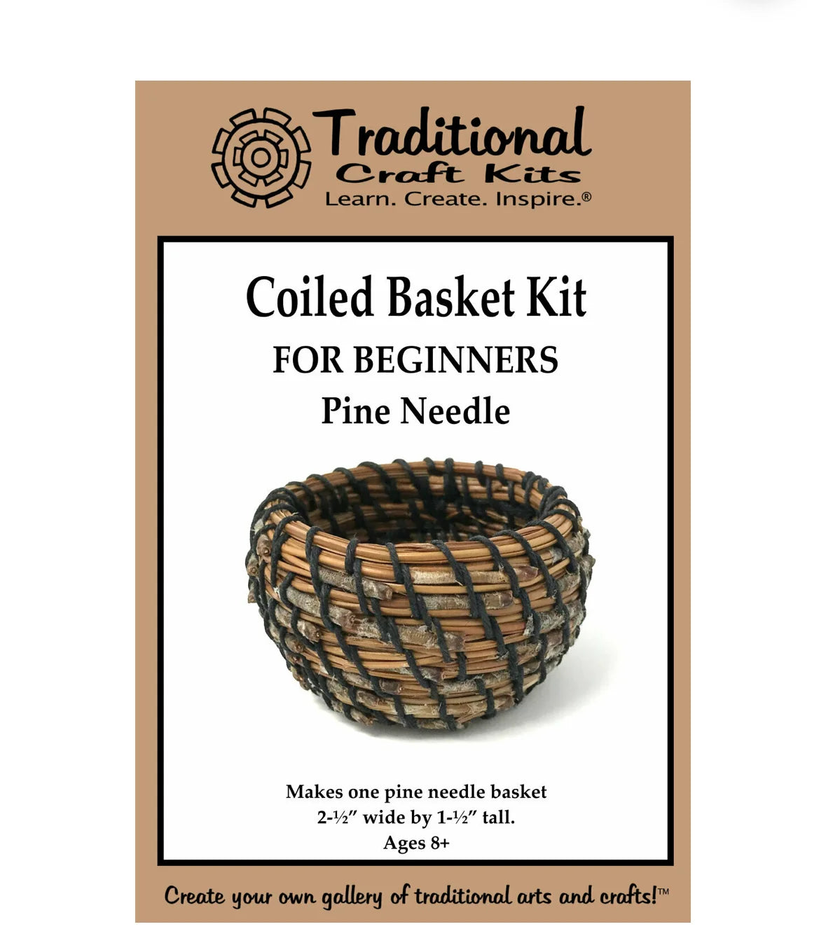 Pine Needle Basket Coiled Weaving Kit - Alder & Alouette