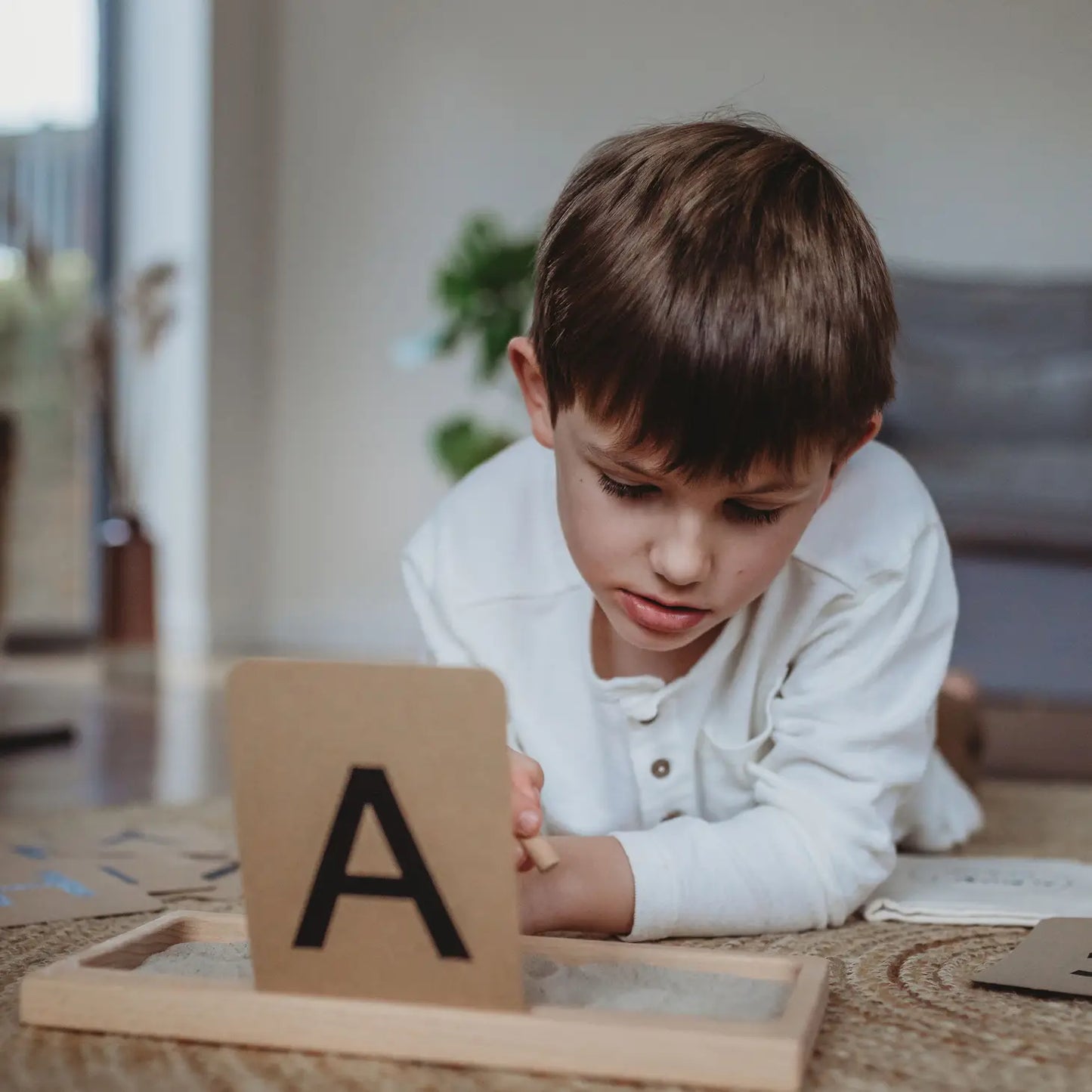 Sand Tray for a Tactile & Sensory Activity - Alder & Alouette