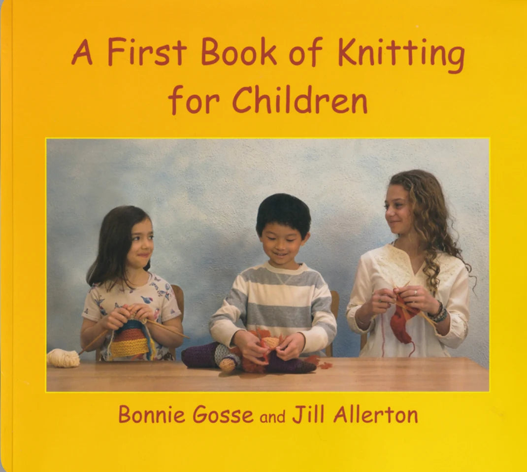 A First Book of Knitting for Children by Bonnie Gosse and Jill Allerton - Alder & Alouette