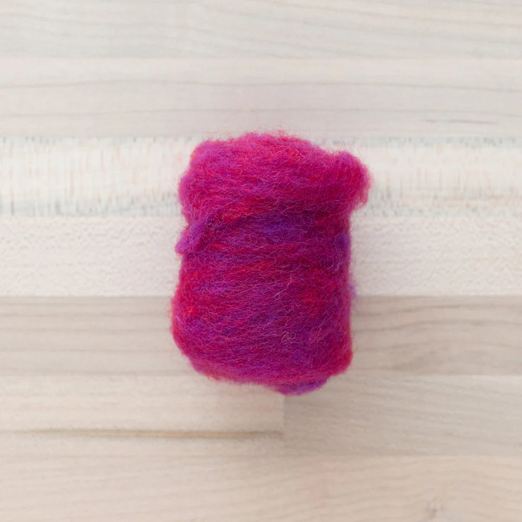 Needle Felting Wool Batts, Multiple Colors - Alder & Alouette