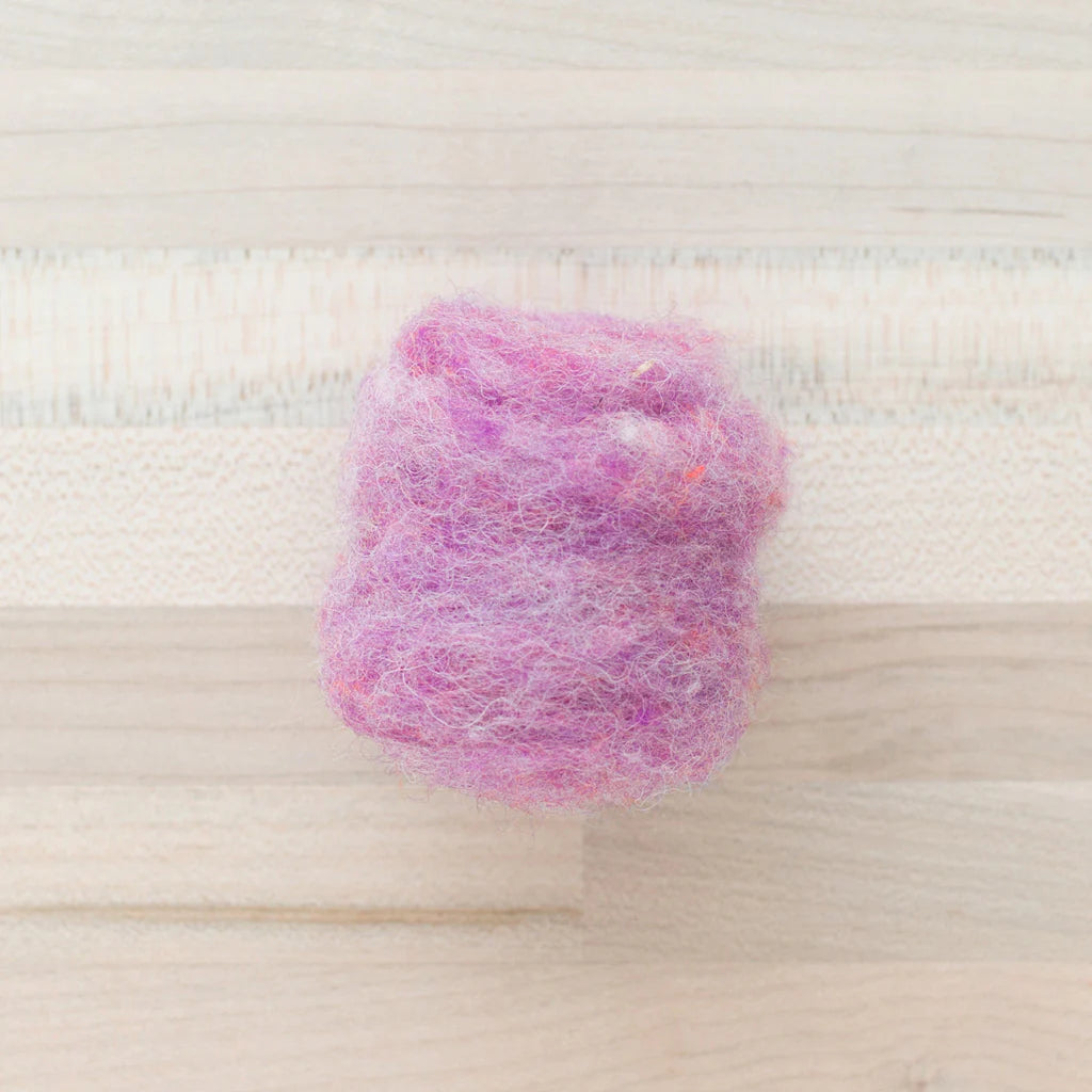 Needle Felting Wool Batts, Multiple Colors - Alder & Alouette