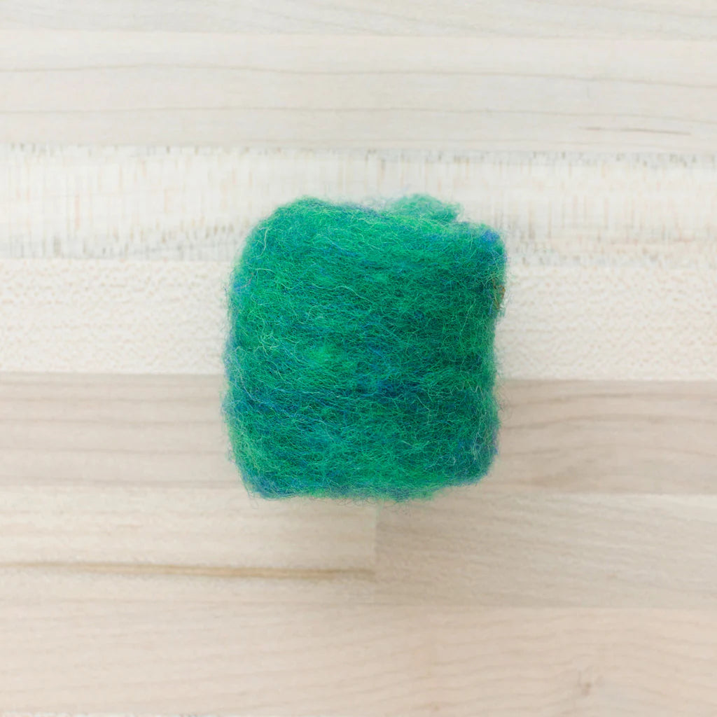 Needle Felting Wool Batts, Multiple Colors - Alder & Alouette