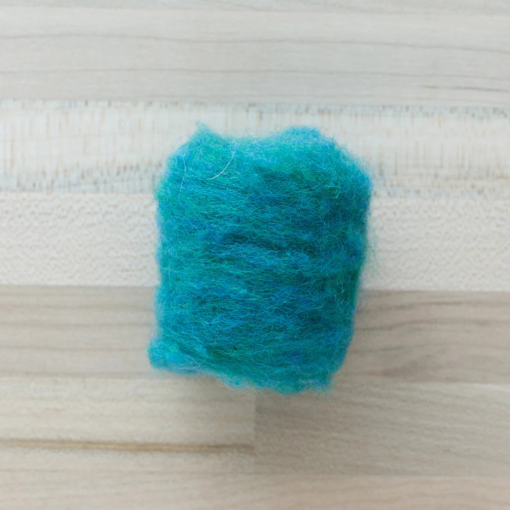 Needle Felting Wool Batts, Multiple Colors - Alder & Alouette