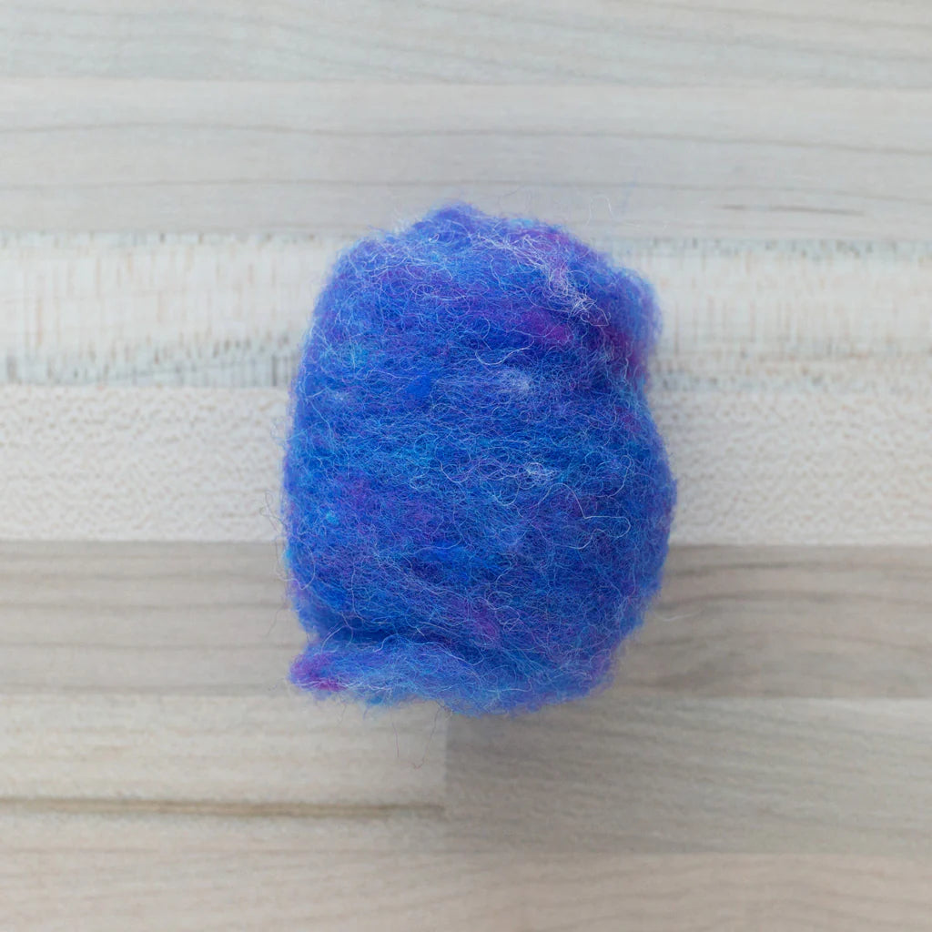 Needle Felting Wool Batts, Multiple Colors - Alder & Alouette