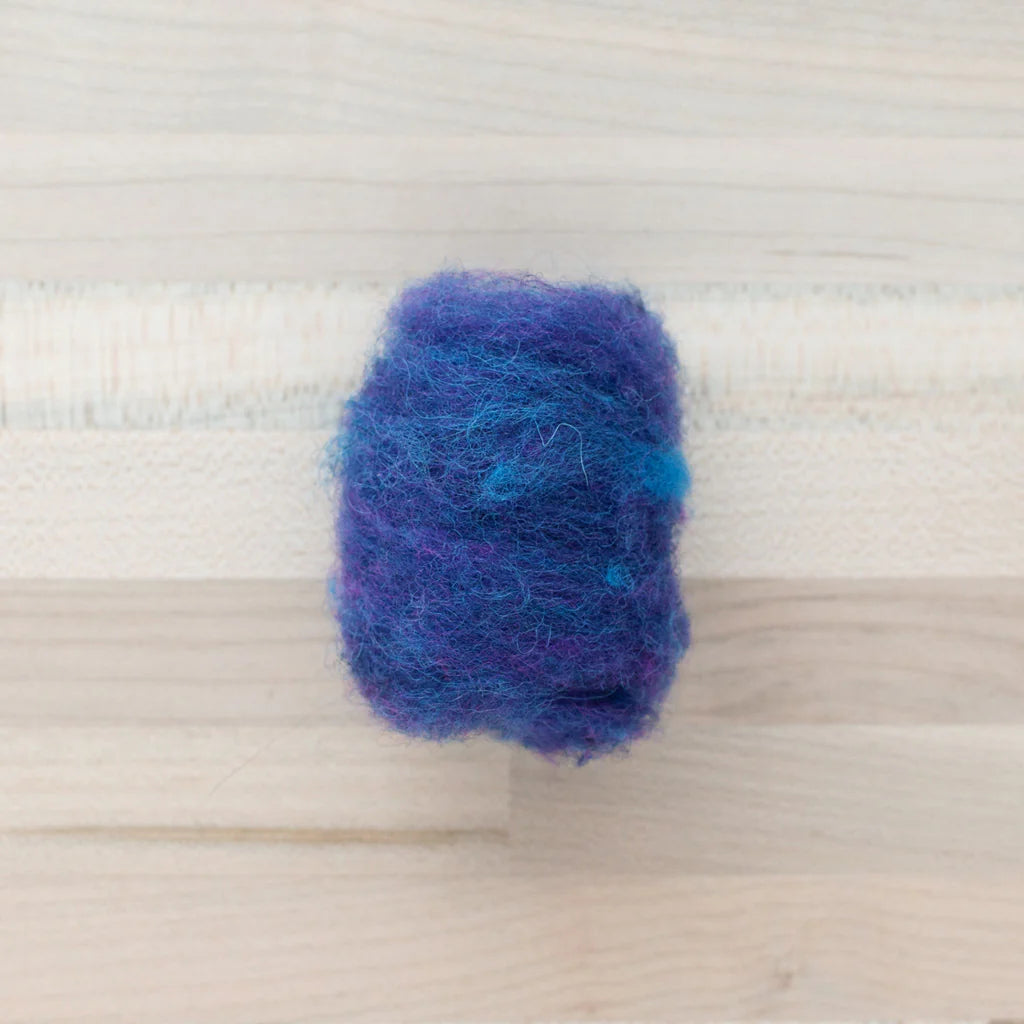 Needle Felting Wool Batts, Multiple Colors - Alder & Alouette