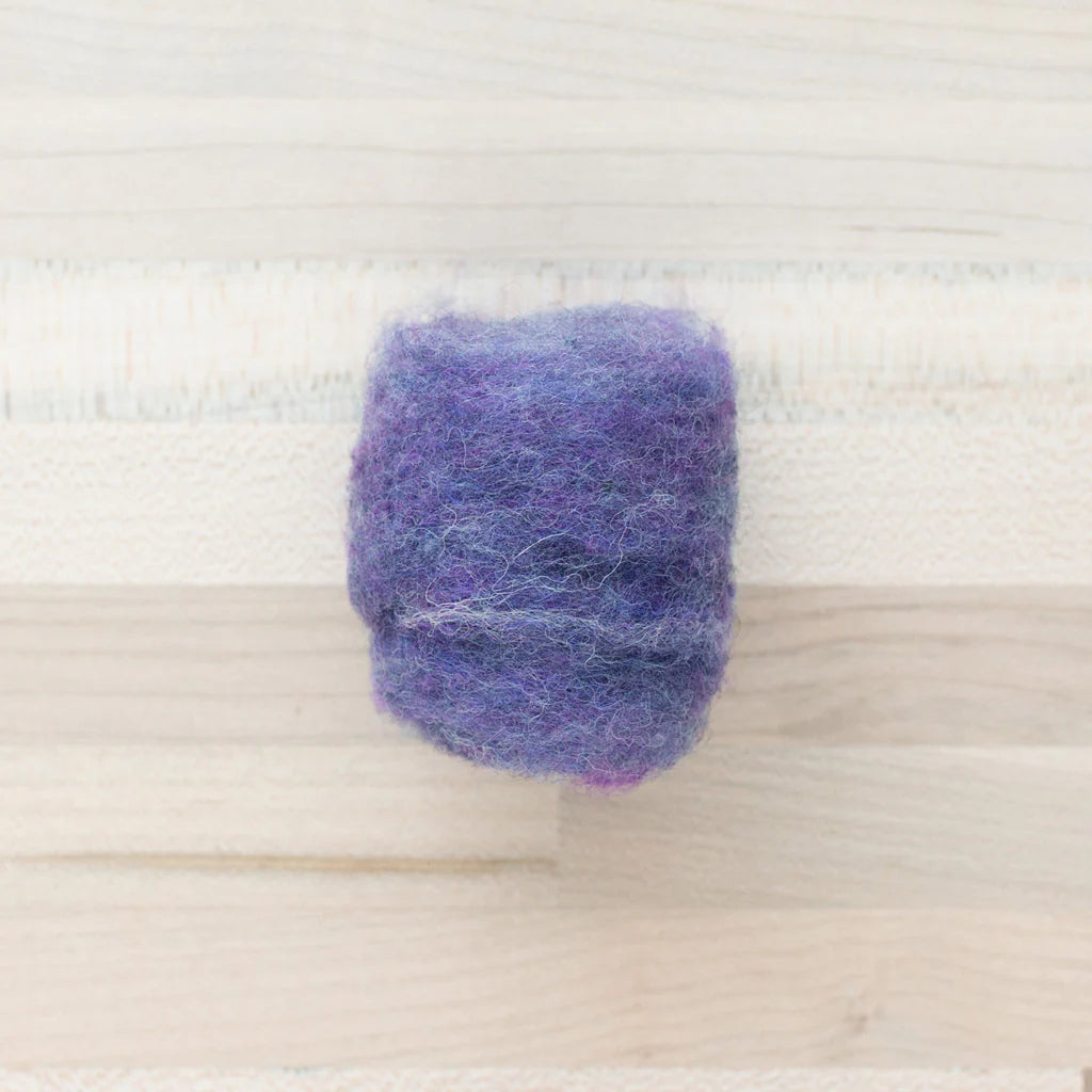 Needle Felting Wool Batts, Multiple Colors - Alder & Alouette