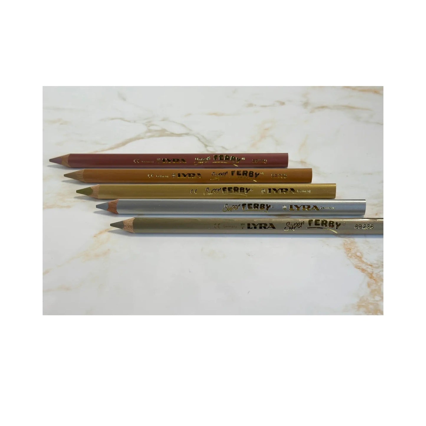 Metallic Colored Pencils Open Stock – Single Artist Quality Colored Pencils