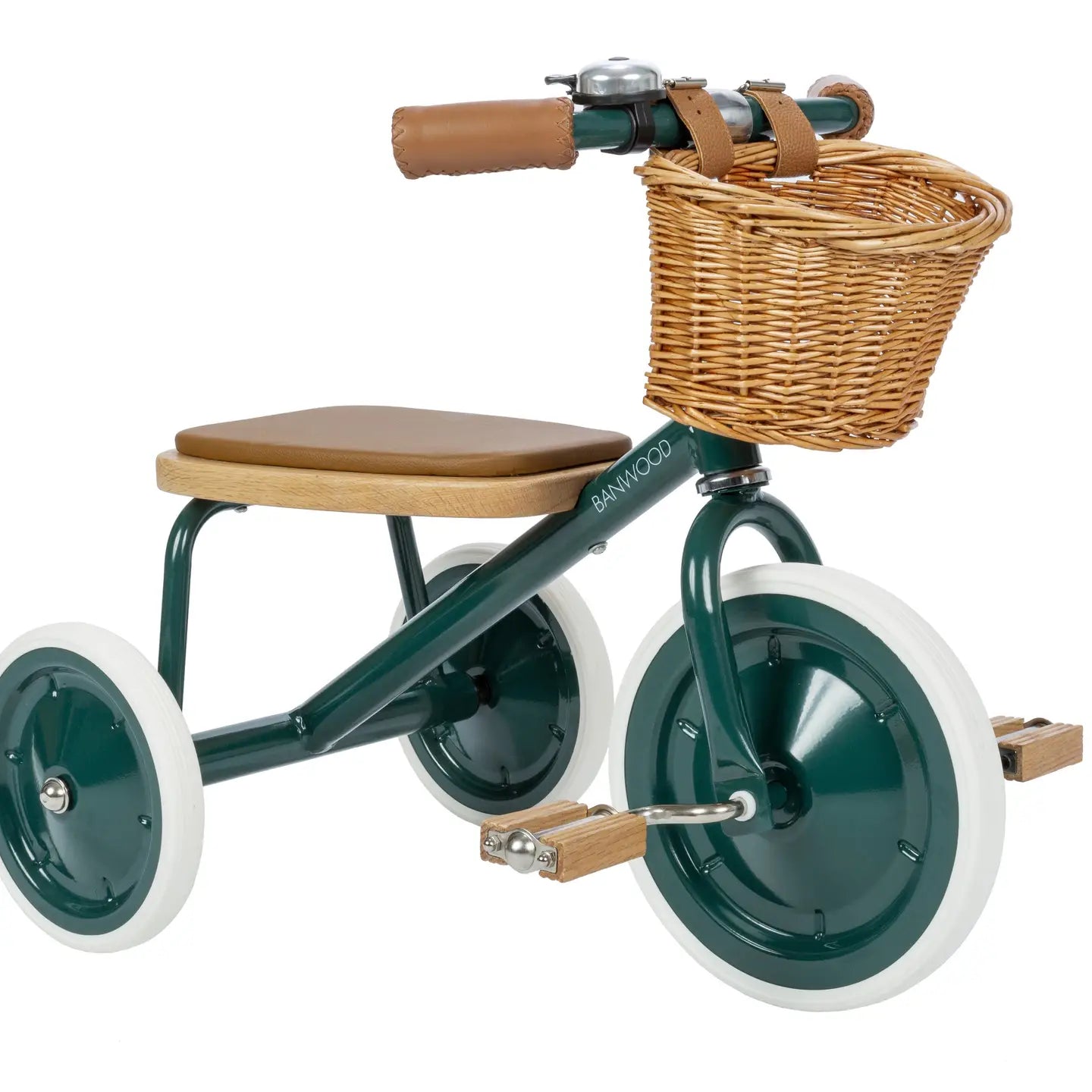 Banwood Trike – Vintage Toddler Tricycle with Basket for Ages 2+ years