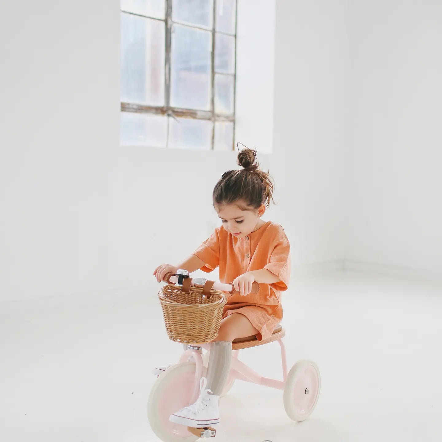Banwood Trike – Vintage Toddler Tricycle with Basket for Ages 2+ years