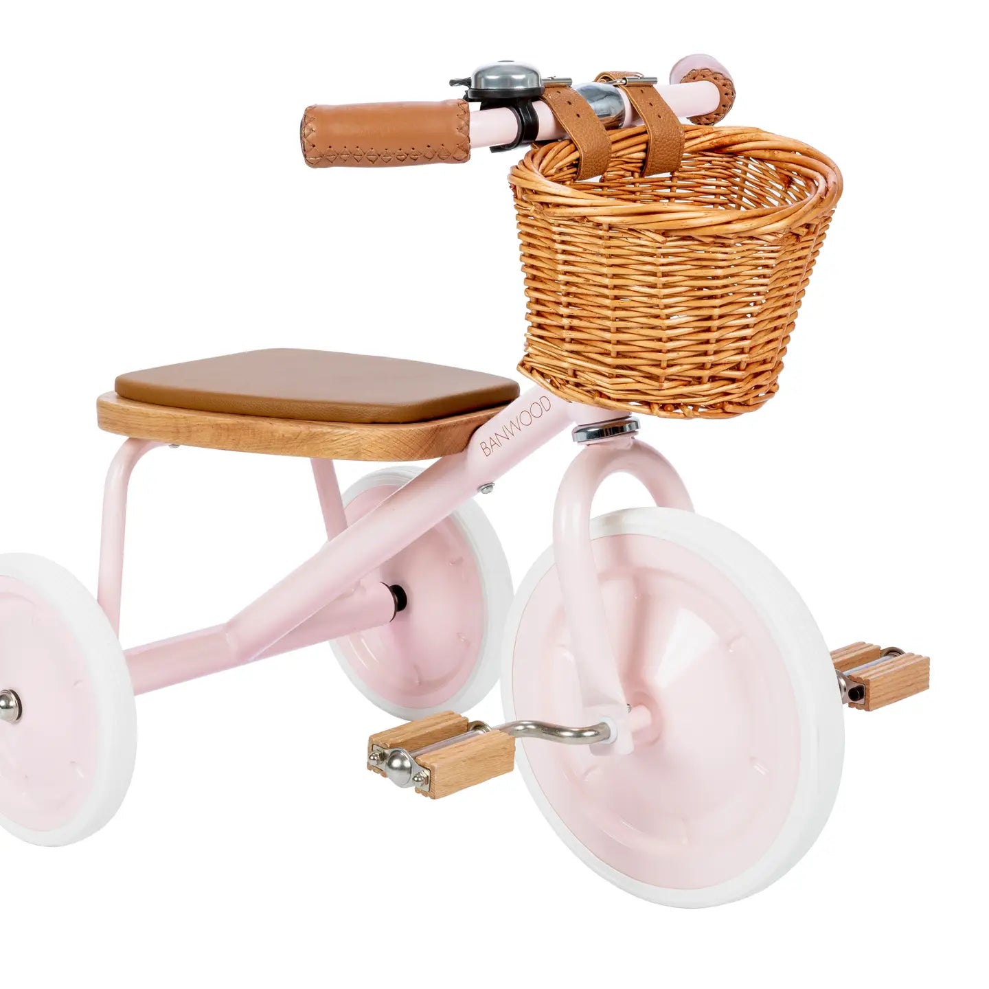 Banwood Trike – Vintage Toddler Tricycle with Basket for Ages 2+ years
