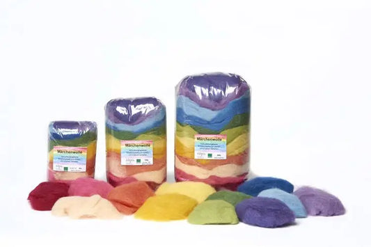 Filges Fairy Tale Wool, Organic Plant- Dyed for Wet or Dry Felting 50 gram bag - Alder & Alouette