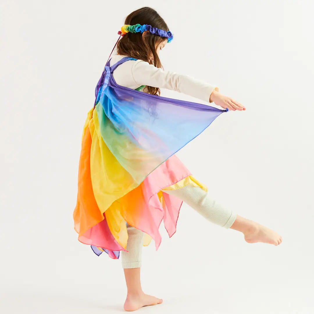 Silk Fairy Wings for Dress Up Pretend Play - Alder & Alouette