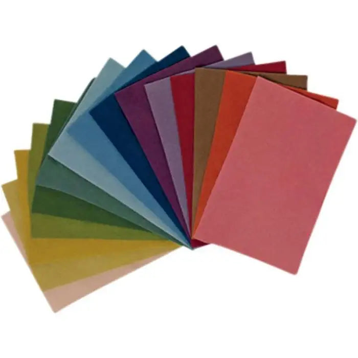 Filges Bioland Wool Felt, Plant-Dyed: 15 Sheets of Assorted Colors in 1 Package