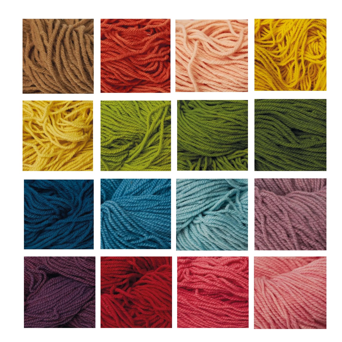 Organic Wool Yarn - Plant Dyed, Filges Bioland Certified Organic