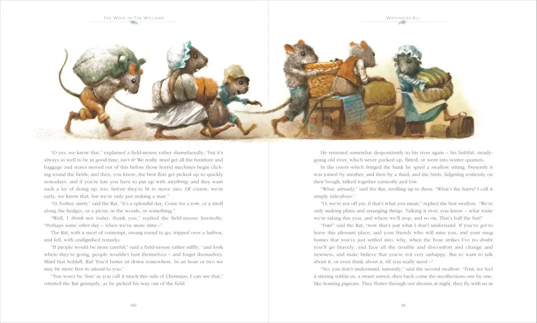 The Wind in the Willows Illustrated Version - Alder & Alouette