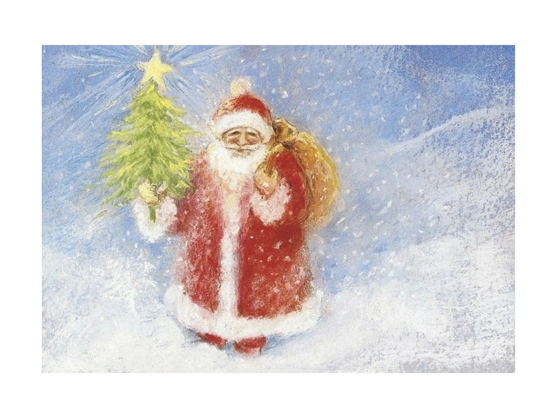 Marjan van Zeyl Postcards - Father Christmas