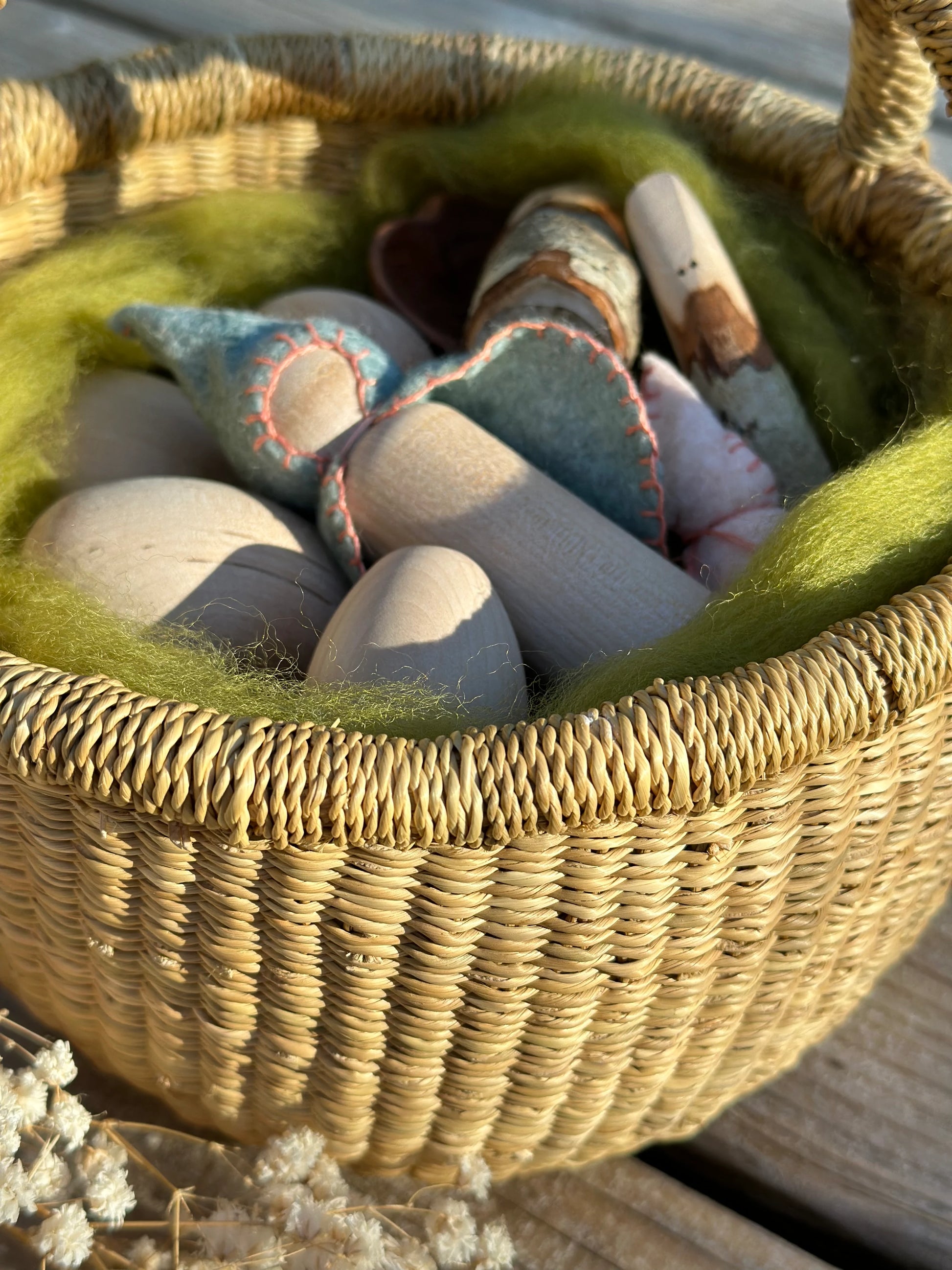 Natural Easter Grass - Wool – Alder & Alouette